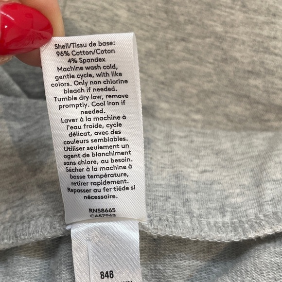 Open Edit 3X Light Gray Sweatpants with Pockets - Picture 7 of 8